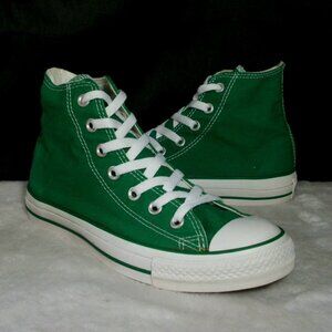 CONVERSE CTAS CORE GREEN CANVAS UNISEX HI SNEAKERS M6.5 W8.5 A02785F FREE SHIP